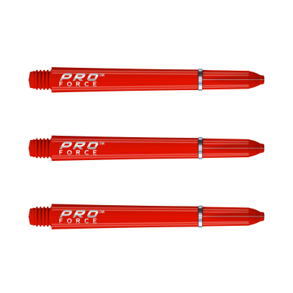 Nasadki PRO-FORCE nylon czerwone  (3szt.) nasadki Winmau