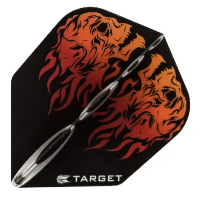 Pióra Target Red Skull